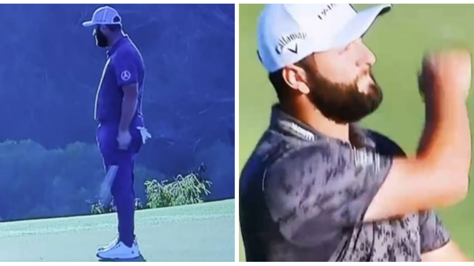 WATCH: Stroppy Jon Rahm LAUNCHES golf ball after missing birdie putt